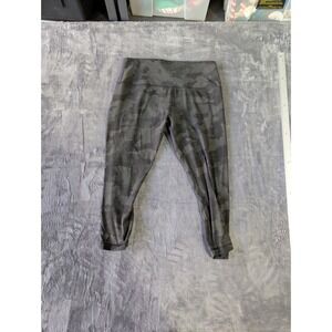 Lululemon Align Camo Leggings High Rise Size 14 Olive Green